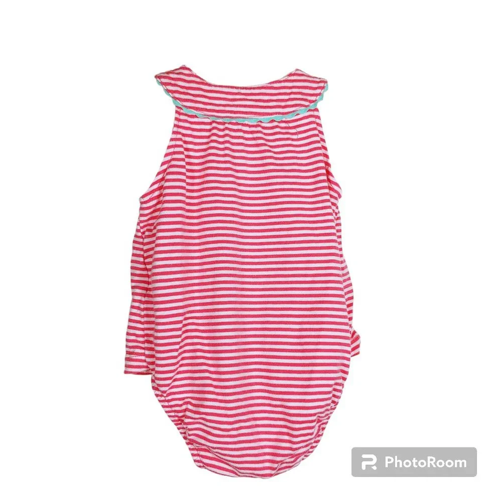 Bundle of Two Carter's Sleeveless Rompers - 6 Months